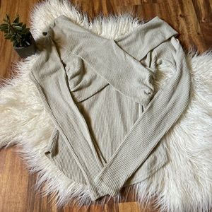 Free People Marley Off Shoulder Twist Top